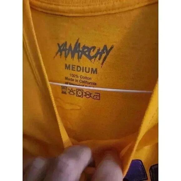 Lil Xan Heartbreak Soldiers Fall Tour 2018 T-Shirt Men Sz M Double Sided NWT CR6 - Picture 3 of 5